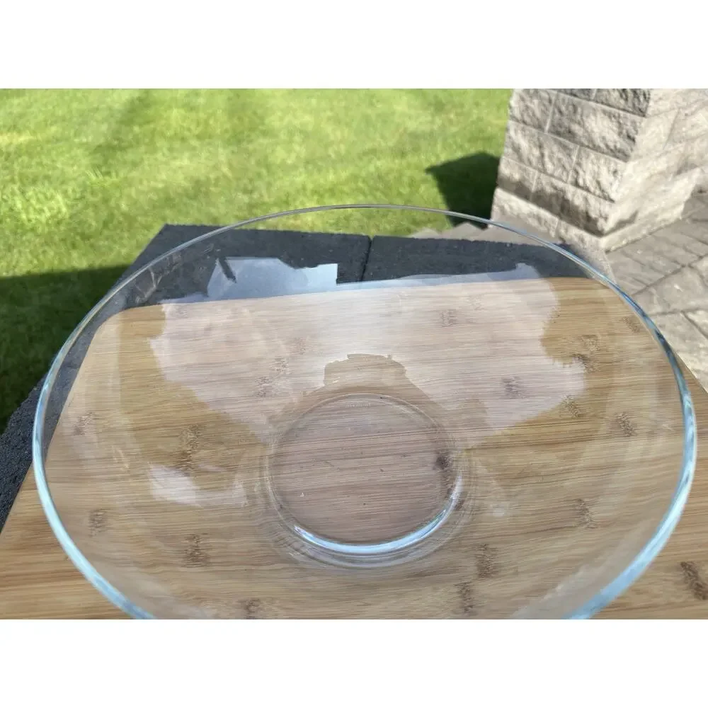 Tiffany & Co. Large Clear Crystal Centerpiece Bowl - 11.75
